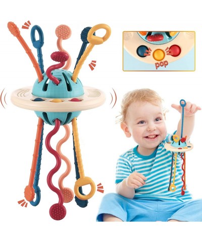 Baby Montessori Toys for 1 Year Old 6-12 Months Toddlers Sensory Toys Travel Pull String Toy Developing Fine Motor Skill Mult...