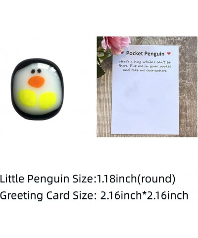 A Little Pocket Penguin Hug Mini Cute Little Pocket Penguin Animal Decoration Comes with an Encouraging Text Card A Warm Gift...