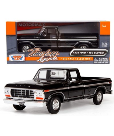 1979 Ford F-150 Pickup Classic F150 Pick Up Truck 1:24 Diecast Collectible Model Car Black 79346 All Star Toys Exclusive $46....