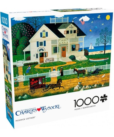 Charles Wysocki - Pickwick Cottage - 1000 Piece Jigsaw Puzzle $24.47 Jigsaw Puzzles