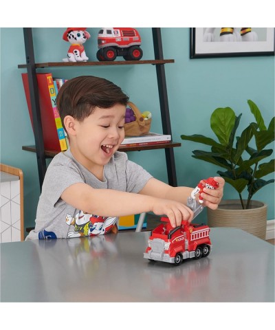 Paw Patrol Marshall’s Deluxe Movie Transforming Fire Truck Toy Car with Collectible Action Figure Kids Toys for Ages 3 and up...