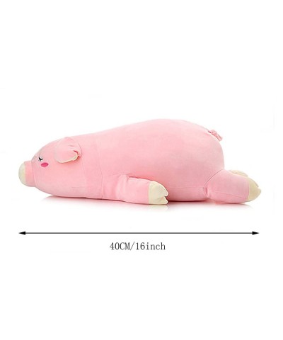 Kids Pillows Pig Stuffed Animal Plush Pillow Pink 16 Inches $21.76 Kids' Plush Toy Pillows