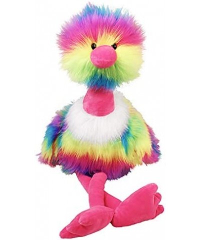 Wishpets Stuffed Animal Plush 12" Sitting Rainbow Ostrich Momma Pink $38.14 Stuffed Animals & Teddy Bears