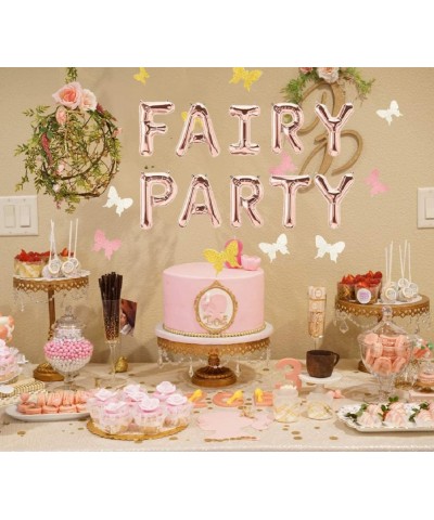 3 PCS Fairy Party Balloon Fairy Party Decoration Fairy Party Favors Fairy Garden Decoration for Fairy Theme Birthday Wedding ...