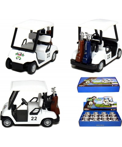 Box of 12 White Golf Carts 4Ã‚½ Die-cast Metal with Pull Back n Go Action. by Box of 12 Die-cast Vehicles $102.43 Toy Vehicle...