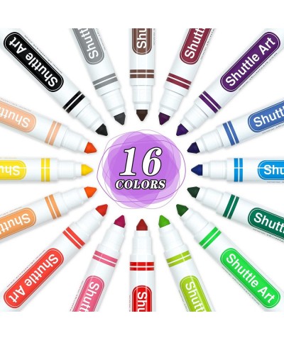 304 Pack Washable Markers Bulk 16 Assorted Colors Broad Line Classroom Pack Markers Classroom School Supplies for Teachers Ki...