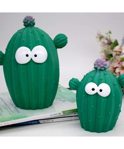 Cactus Coin Bank Cartoon Cactus Ornaments Desktop Decoration Ornament Change Saving Coin Bank Gift for Kids Children (Piggy B...