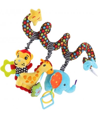 Baby Car Seat Toys 1 Pc Baby Stroller Toys Spiral Wrap Hangings Rattle Toy Hanging Rattles Toy Travel Learning Toy for Newbor...