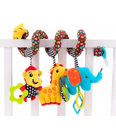 Baby Car Seat Toys 1 Pc Baby Stroller Toys Spiral Wrap Hangings Rattle Toy Hanging Rattles Toy Travel Learning Toy for Newbor...