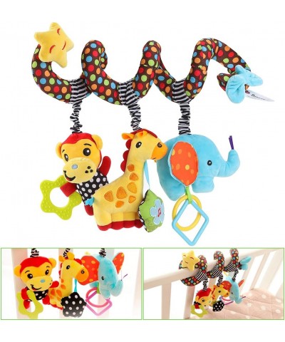 Baby Car Seat Toys 1 Pc Baby Stroller Toys Spiral Wrap Hangings Rattle Toy Hanging Rattles Toy Travel Learning Toy for Newbor...