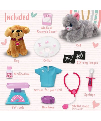 12 Piece Veterinarian Set for 18 Inch Dolls with Accessories $58.12 Doll Playsets