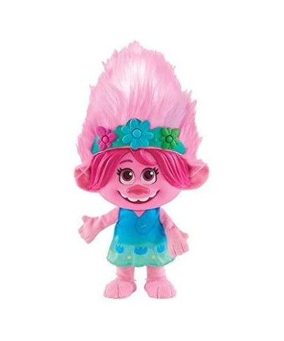 DreamWorks TrollsTopia Color Poppin’ Poppy Interactive Plush with 5 Modes Lights and Sounds Sings "Trolls Just Wanna Have Fun...