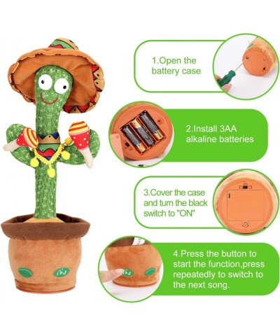 Cactus Baby Toy | Talking Cactus Toy | Dancing Cactus | Cactus Toy for Kid |Talking Cactus Toy Mimic | Juguetes para Bebes de...