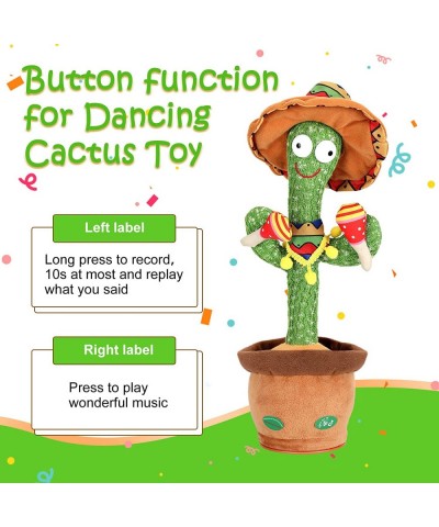 Cactus Baby Toy | Talking Cactus Toy | Dancing Cactus | Cactus Toy for Kid |Talking Cactus Toy Mimic | Juguetes para Bebes de...