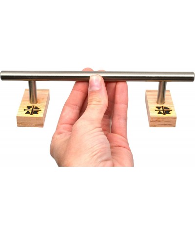 Round Fingerboard Rail - Mini Edition - Silver Colorway - 7.25" Long 1.75" Tall - Prolific Series $27.25 Finger Toys