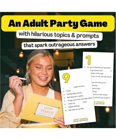 Adult Party Game - Fun Board and Card Game for Group Game Night $50.74 Card Games