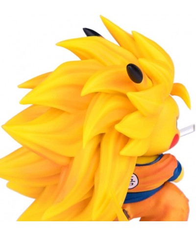 Goku Figure Statues Figurine DBZ Super Saiyan ssj3 Collection Birthday Gifts PVC 4 Inch $45.29 Action Figures