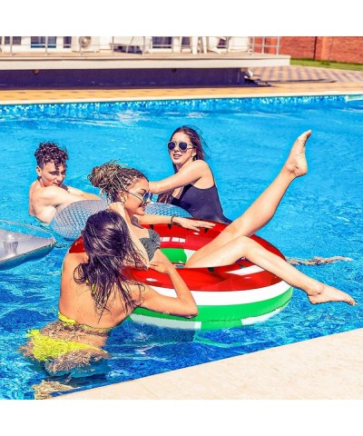 Inflatable Pool Float for Adult Inflatable Pool Float Tube Pool Swim Ring Water Fun Large Blow Up Summer Beach Swimming Raft ...