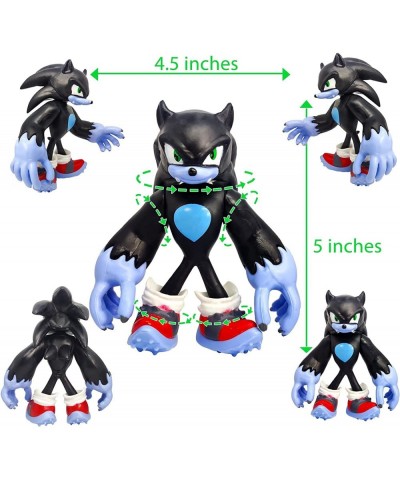 5 Pack Sonic The Hedgehog Toys 4.8'' Tall Sonic The Hedgehog Action Figures Sonic Toy Perfect Kids Gifts. $47.18 Kids' Party ...