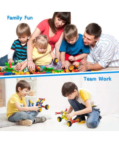 Kids Building Kit STEM Toys 110 Pcs Educational Construction Engineering Building Blocks DIY Learning Set for Ages 3-10 Year ...