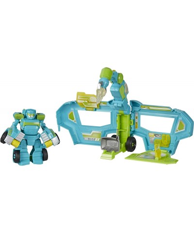 Playskool Heroes Rescue Bots Academy Command Center Hoist -- Converting Action Figure Toy with Trailer and Light-Up Accessory...