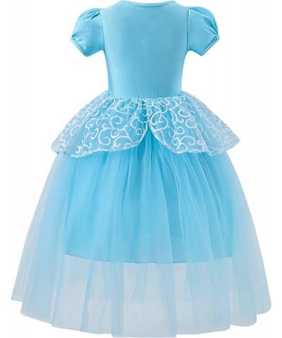 Cinderella Princess Dress Up Clothes for Little Girls Cinderella Costume for Girls Halloween Birthday Chrismax $47.07 Kids' C...