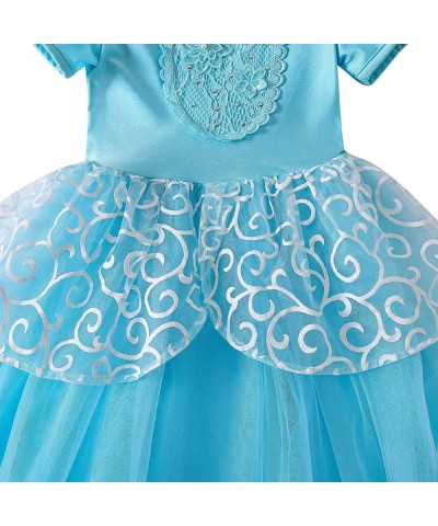 Cinderella Princess Dress Up Clothes for Little Girls Cinderella Costume for Girls Halloween Birthday Chrismax $47.07 Kids' C...