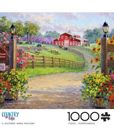 A Southern Warm Welcome - 1000 Piece Jigsaw Puzzle $26.83 Jigsaw Puzzles