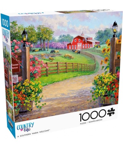 A Southern Warm Welcome - 1000 Piece Jigsaw Puzzle $26.83 Jigsaw Puzzles