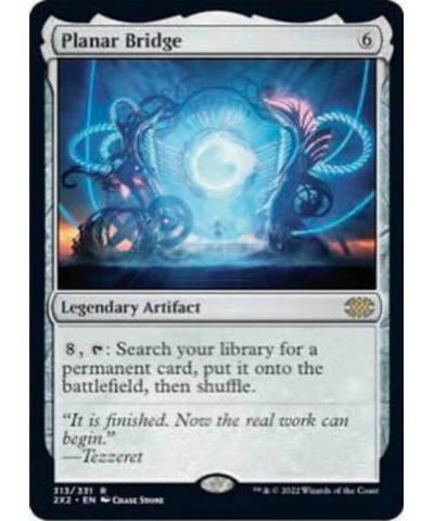 Magic: the Gathering - Planar Bridge (313) - Double Masters 2022 $13.03 Trading Cards & Accessories