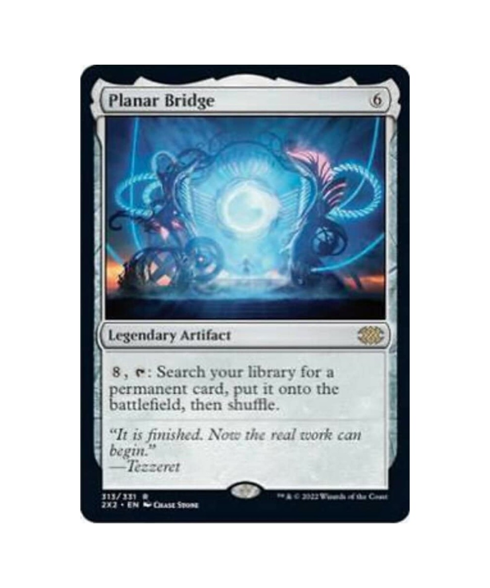 Magic: the Gathering - Planar Bridge (313) - Double Masters 2022 $13.03 Trading Cards & Accessories