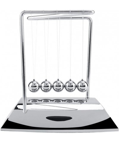 High-Grade Metal Newton's Cradle Balance Steel Balls Physics Science Pendulum Ornaments Toy Desk Men and Women Newtons Cradle...