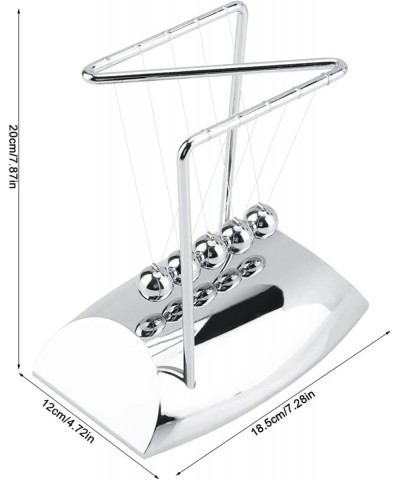 High-Grade Metal Newton's Cradle Balance Steel Balls Physics Science Pendulum Ornaments Toy Desk Men and Women Newtons Cradle...