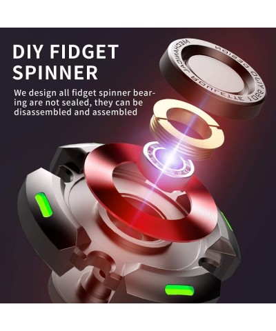 Fidget Spinners Fidget Spinner for Adults and Kids Stress Anxiety ADHD Relief Figets Toy Metal Finger Hand Spinner Toys with ...