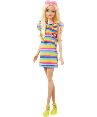 Doll Kids Toys and Gifts Blonde with Braces and Rainbow Dress Fashionistas Clothes and Accessories $18.90 Dolls