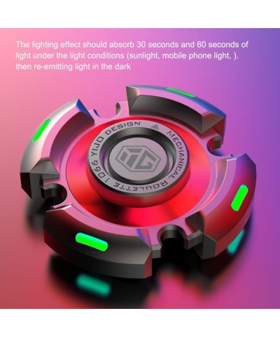 Fidget Spinners Fidget Spinner for Adults and Kids Stress Anxiety ADHD Relief Figets Toy Metal Finger Hand Spinner Toys with ...