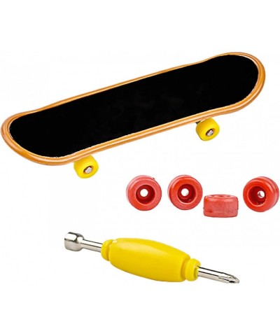 5Pcs Complete Alloy Fingerboard Toy with Tools Street Skateboard Pattern Sensory Finger Toy $19.13 Finger Toys