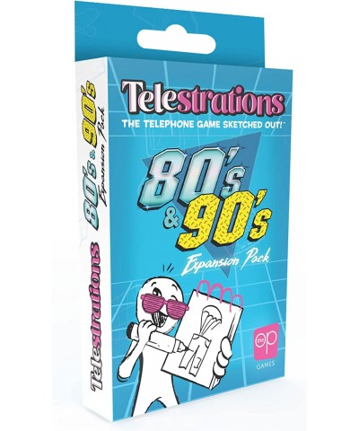 Telestrations 80s/90s Expansion Pack | Featuring 600 Totally Awesome Words Phrases and References | Great New Addition to Tel...