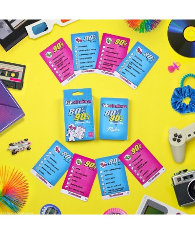 Telestrations 80s/90s Expansion Pack | Featuring 600 Totally Awesome Words Phrases and References | Great New Addition to Tel...