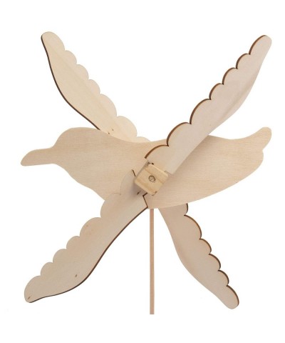 AT839 Seagull Wooden Windmill Kits - Pack of 2 for Kids Arts and Crafts Projects $20.53 Kids' Drawing & Writing Boards