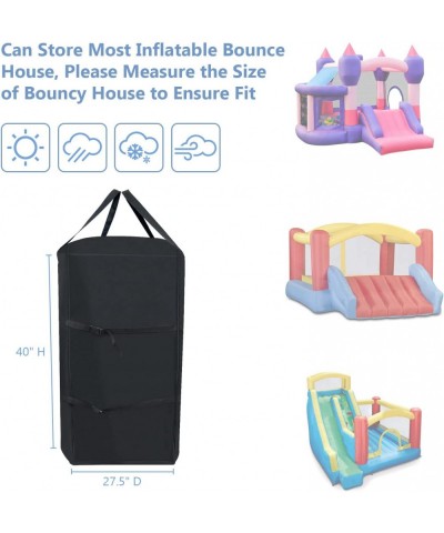 Inflatable Bounce House Storage Bag Portable Bouncy House Storage Bag Kids Bouncy Castle Bag Outdoor Jump House Bag Black-27....