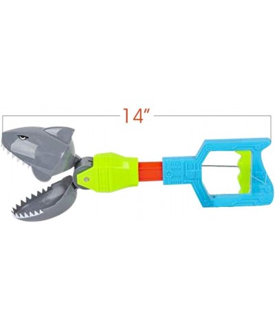 Shark Robot Hand 1 PC Cool Shark Grabber Creature Reacher Toy for Kids Durable Plastic Animal Grabber Shark Birthday Party Fa...