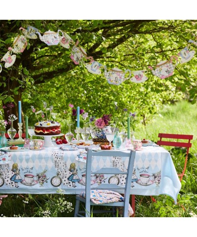 Truly Alice Hanging Teapot Bunting (13 Ft.) for a Tea Party Multicolor $38.14 Kids' Party Decorations