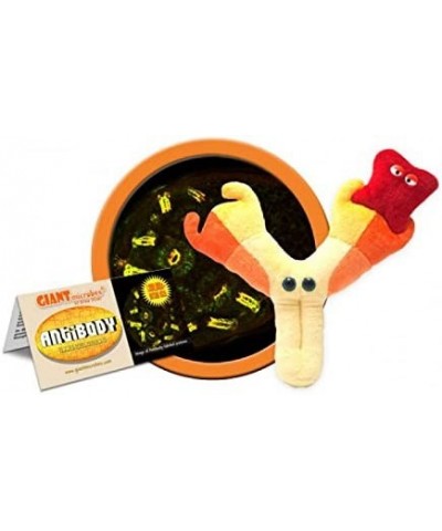 GIANTmicrobes Antibody Plush - Educational Get Well Gift Makes Science Fun includes Removable Antigen and Information Card He...