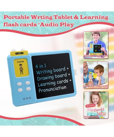 Toddler Doodle Board 4 in 1 LCD Writing Tablet with Learning Flash Cards Drawing Pad Learning and Educational Toys Preschool ...