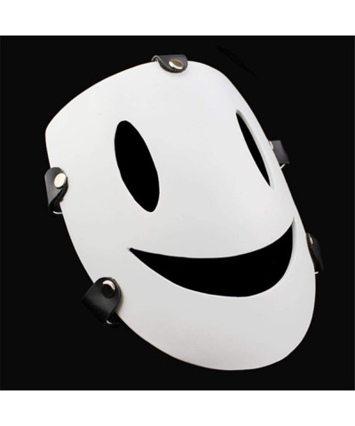 High-Rise Invasion Mask Cosplay Sniper White Smile Mask Anime Tenkuu Shinpan Halloween Prop Resin $59.18 Kids' Dress-Up Acces...