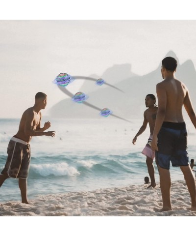 Flying Orb Hover Pro Toy Hand Controlled Floating Ball with RGB Light 360° Spinning Flying Spinner Mini Drone Cosmic Boomeran...