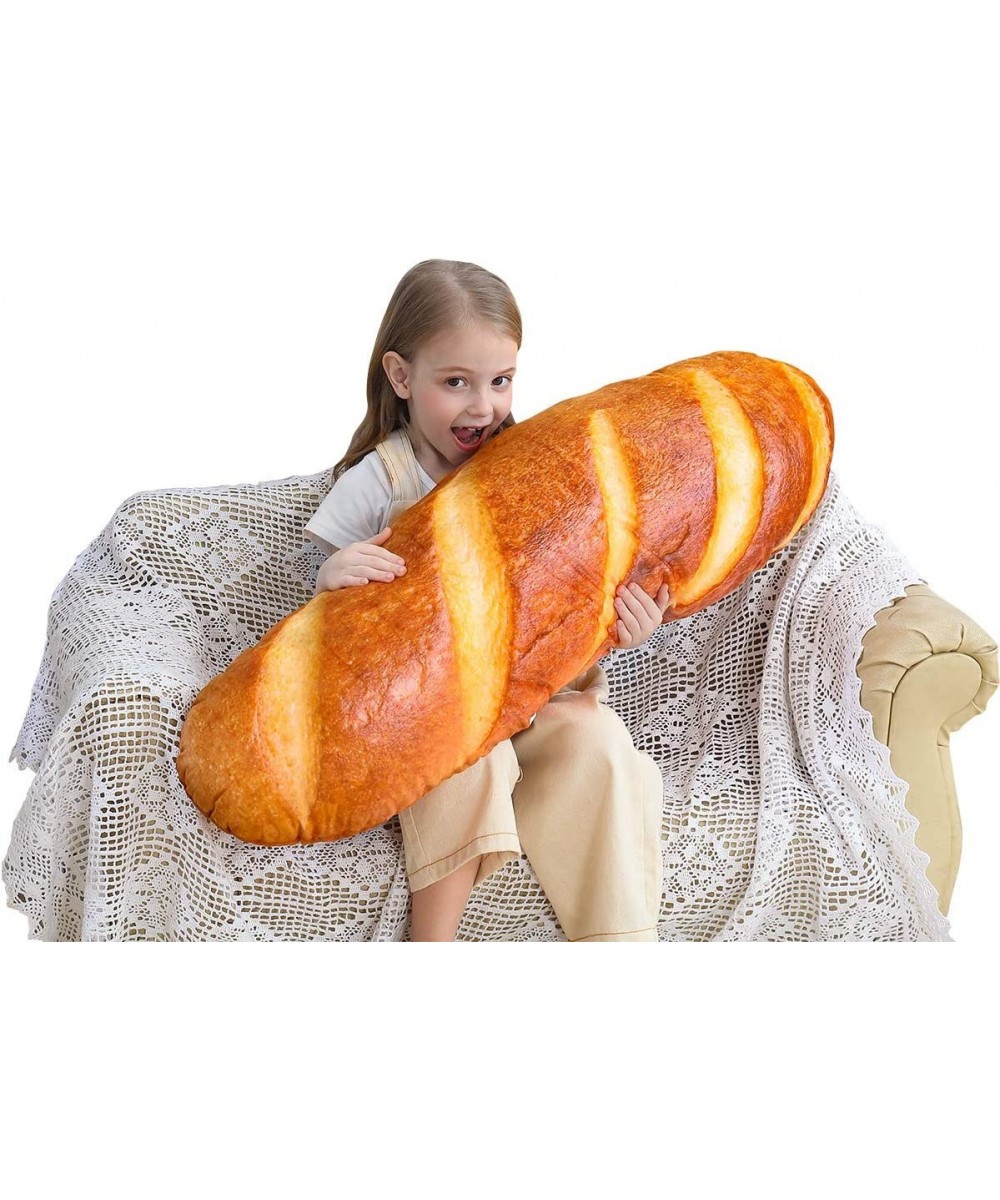 40 in 3D Simulation Bread Shape Pillow Soft Lumbar Baguette Back Cushion Funny Food Plush Stuffed Toy $61.74 Kids' Plush Toy ...