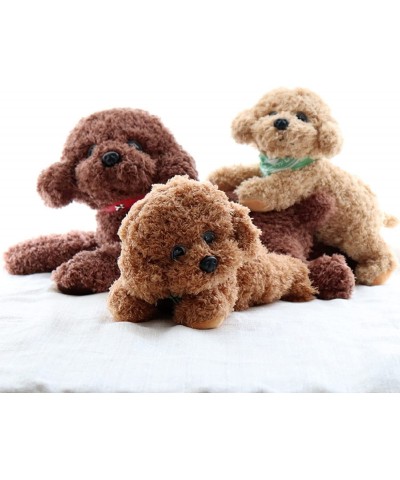 Plush Stuffed Golden Doodle Dog Adorable Poodle Stuffed Animal Toys Soft & Realistic Gift for Kids 11 inch (Light Brown) $35....