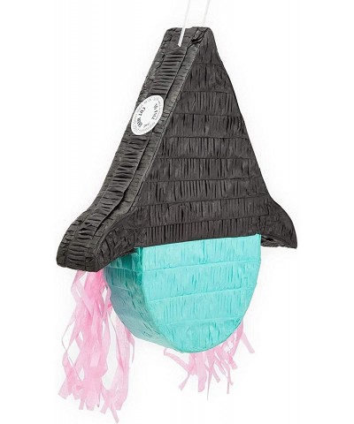 Cute Witch Pinata for Halloween Party Supplies Silver Foil Stars Pink Hair (Small 16 x 13 x 3 Inches) $40.56 Piñatas